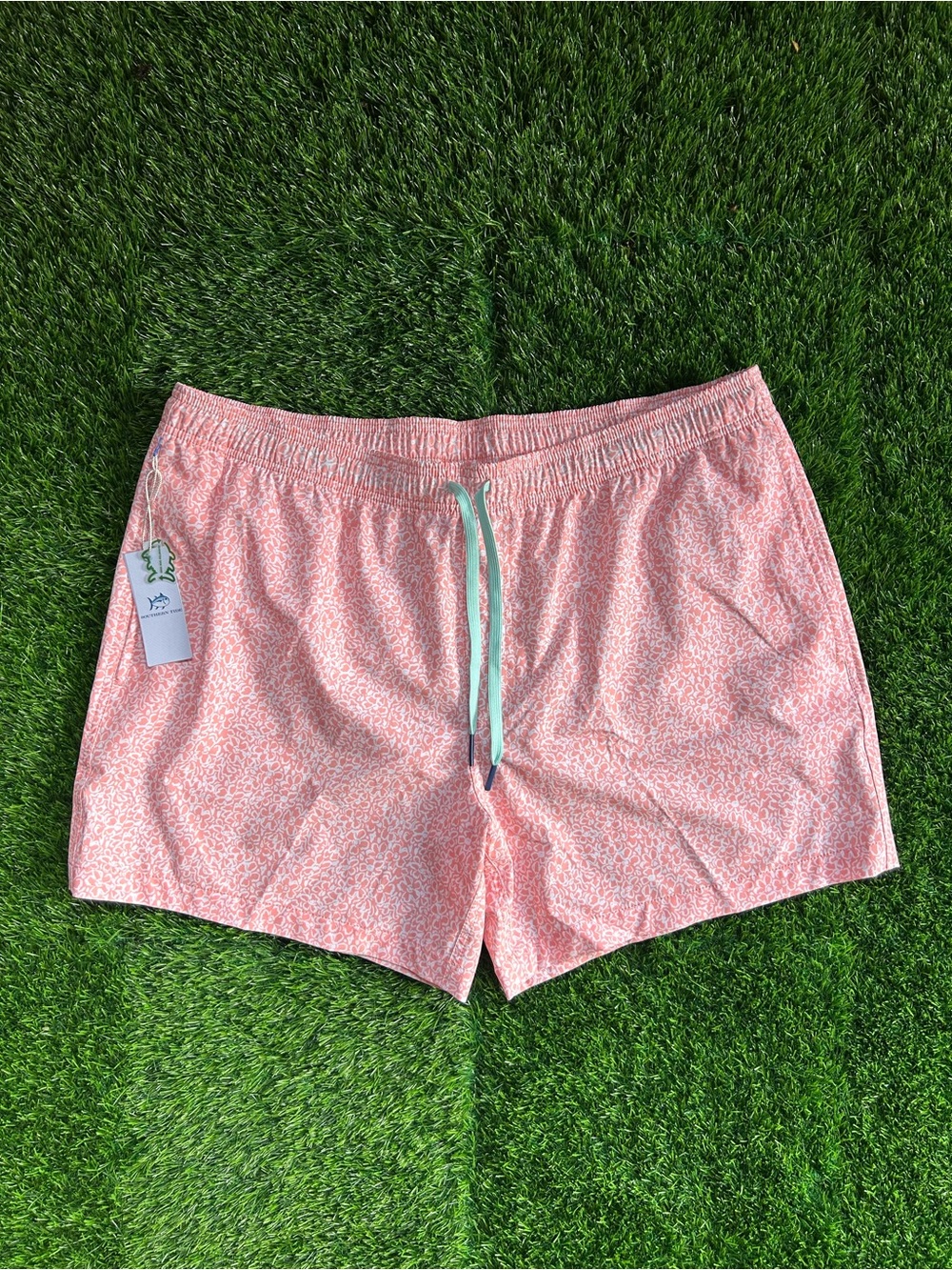 Southern Tide Pink Men’s Swim Trunks